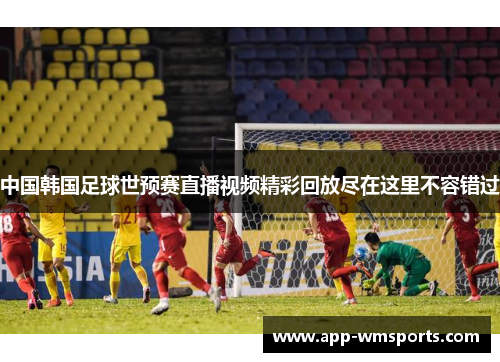 中国韩国足球世预赛直播视频精彩回放尽在这里不容错过